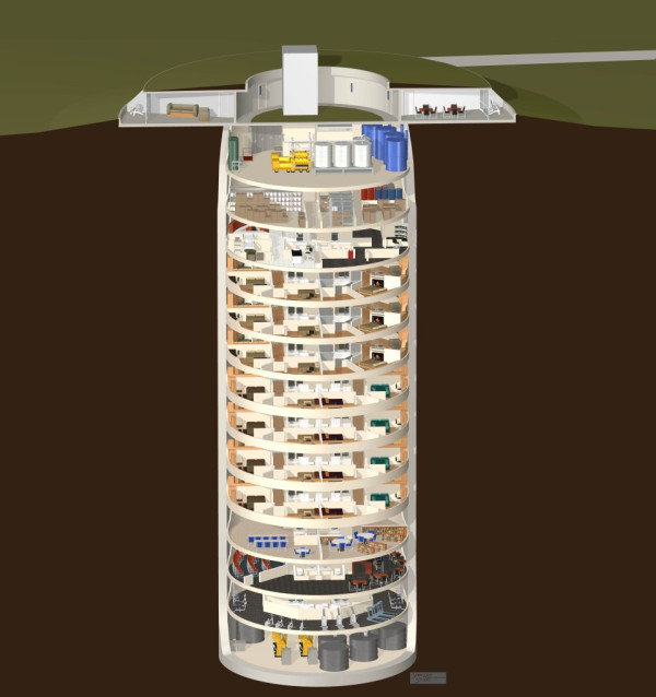 Pria Ini Buat Gedung Pencakar Bumi Agar Selamat dari Kiamat