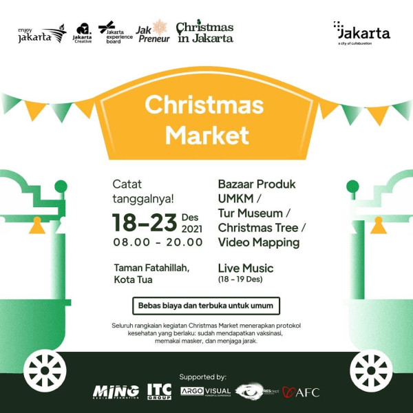 Christmas In Jakarta Kembali Hadir, Anies Pastikan Natal 2021 Meriah
