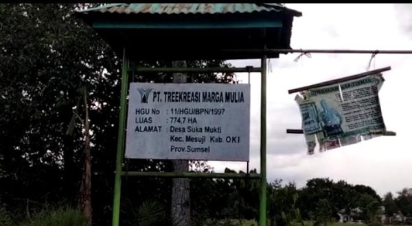 Suasana Mencekam Desa Suka Mukti OKI, Ini Faktanya