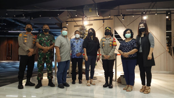 Jelang Natal, Tiga Pilar Cek Prokes Empat Gereja di Grogol Petamburan