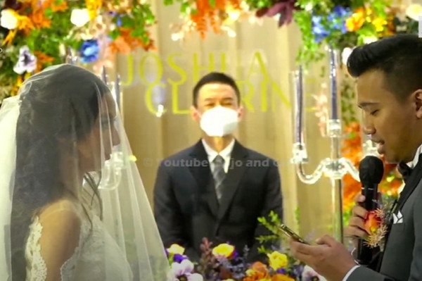 Lepas Masa Lajang, Ini 4 Momen Pernikahan Joshua Suherman dan Clairine Clay