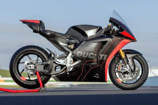 Ducati Perkenalan V21L, Motor Listrik Berkecepatan Desmosedici GP21