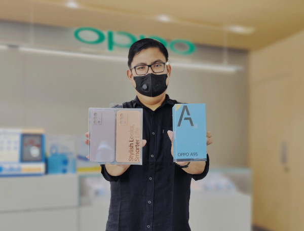 Beli OPPO A95 Hingga 5 Januari 2022 Dapat Bonus Softcase Eksklusif