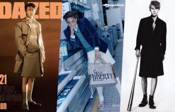 7 Idol K-Pop Pria yang Tetap Kece meski Pakai Rok, Siapa Favoritmu?