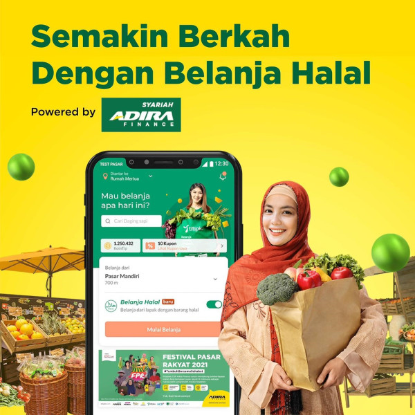 Hanya Dengan Perhatikan Tips Sederhana Ini, Belanja di Pasar Jadi Aman Saat Pandemi