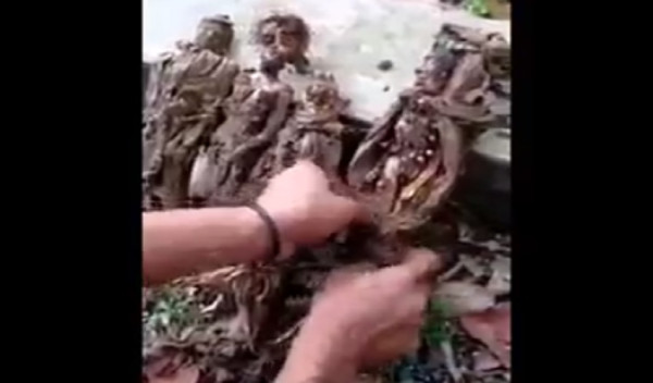 Diduga Santet, Warga Luwu Digemparkan Penemuan 5 Boneka Berisi Jarum di Kuburan
