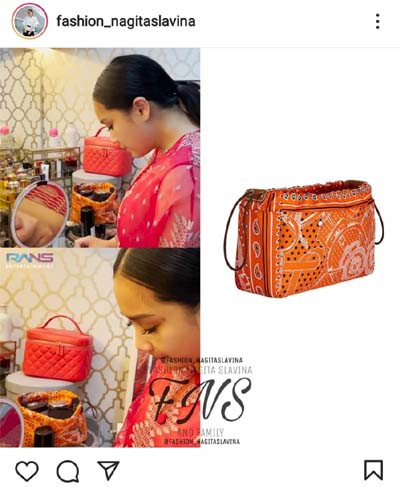 Kecil tapi Berbahan Sutra, Kantong Makeup Nagita Slavina Ini Harganya Rp17 Juta