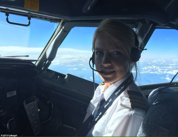 Terlalu Cantik Jadi Pilot, Instagrammer Ini Sering Disangka Pramugari
