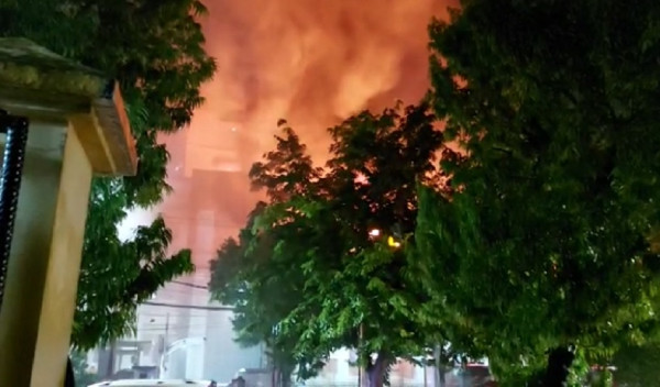 Penampakan RSUP Dr Kariadi Semarang yang Terbakar Hebat