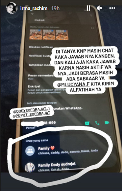 Mayang Masih Kerap Kirim Pesan ke WA Vanessa Angel: Kali Aja Kakak Jawab
