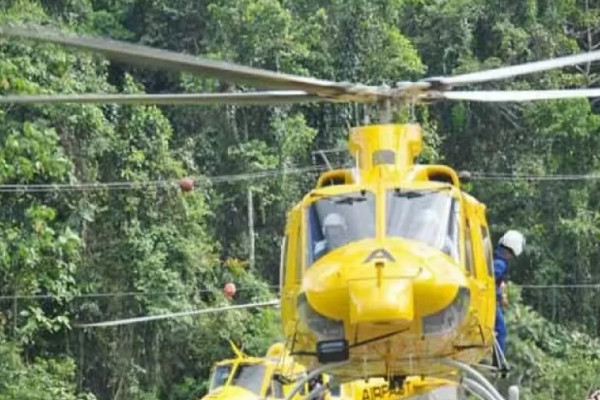 Helikopter Air Fast yang Alami Kecelakaan di Boven Digoel Papua Mengangkut 4 Orang