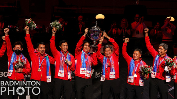 10 Peristiwa Olahraga Paling Fenomenal di Tahun 2021: Indonesia Juara Piala Thomas