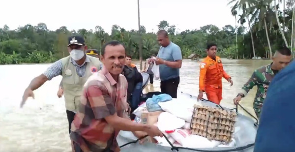 Pengungsi Banjir Aceh Timur Mulai Terserang Penyakit