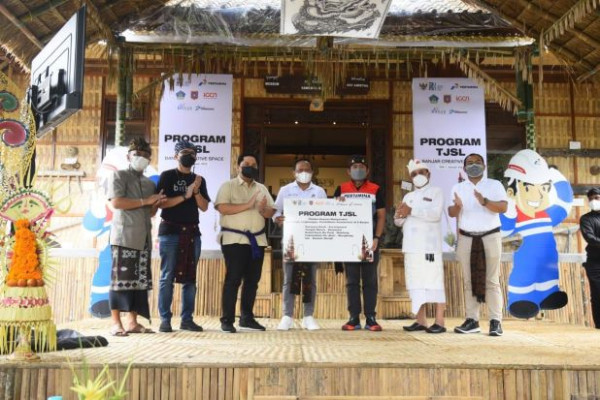Tingkatkan Pemberdayaan Masyarakat, Menteri Erick Thohir Dukung Banjar Creative Bali