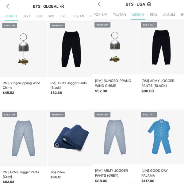 Dianggap Kemahalan, Produk Karya Jin dan RM BTS Tetap Ludes dalam Sekejap
