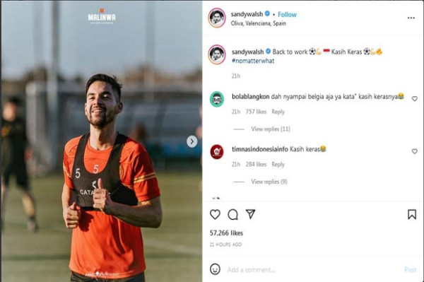 Sandy Walsh dan Jordi Amat Diprioritaskan Dinaturalisasi Segera