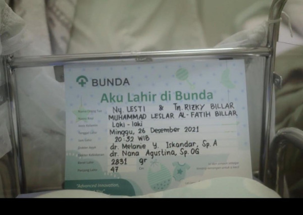 Muhammad Leslar Al-fatih Billar Nama Anak Lesti Kejora dan Rizky Billar, Artinya Islami Banget
