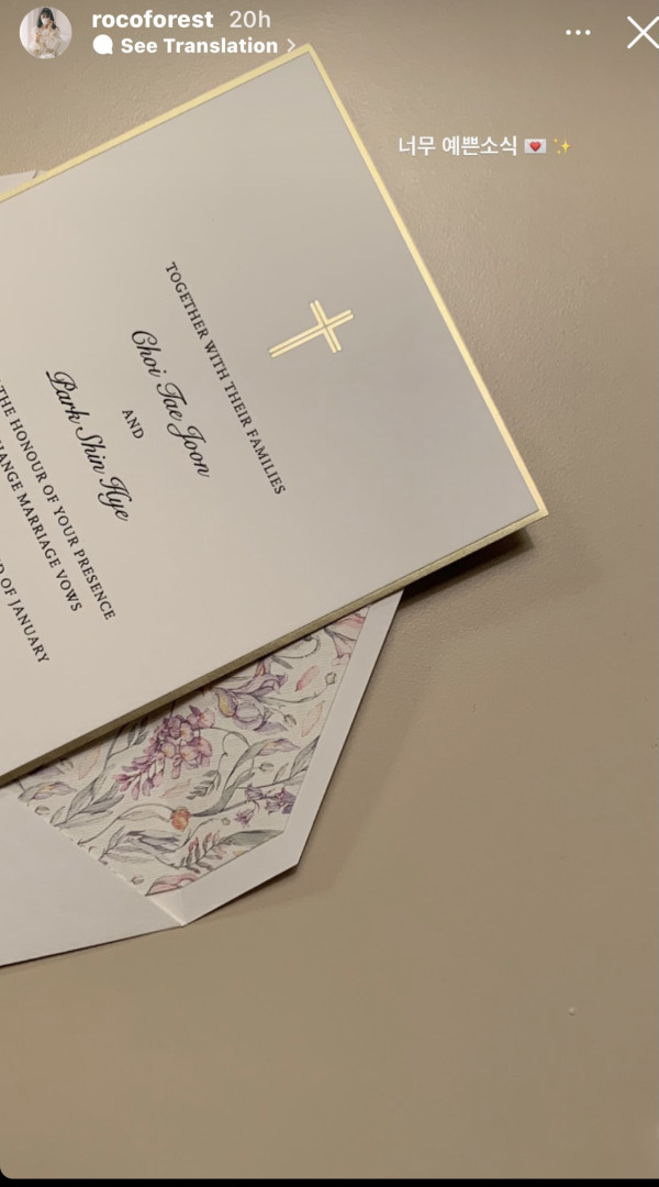 Choi Tae Joon dan Park Shin Hye Nikah 22 Januari, Undangan Beredar