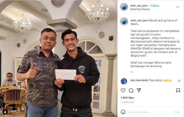 Petinggi PSIS Ucapkan Salam Perpisahan, Kode Pratama Arhan Akan Hijrah ke Luar Negeri