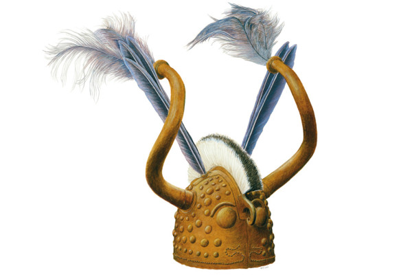Uniknya Helm Bertanduk Panjang Berusia 1.500 Tahun Simbol Penguasa Viking