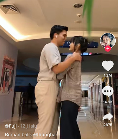 Kangen, Fuji Minta Thariq Halilintar yang Lagi Karantina Cepat Pulang