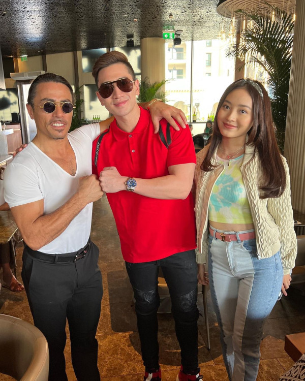 Verrell Bramastha dan Natasha Wilona Liburan Bareng di Dubai, Balikan?