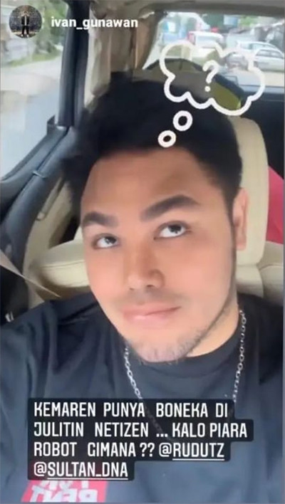 Setop Asuh Boneka Arwah, Ivan Gunawan Mau Pelihara Robot