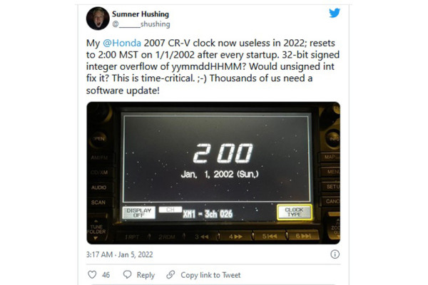 Cek Jam Digital Honda dan Acura Jadul Anda, Apakah Terkena Bug Y2K22?