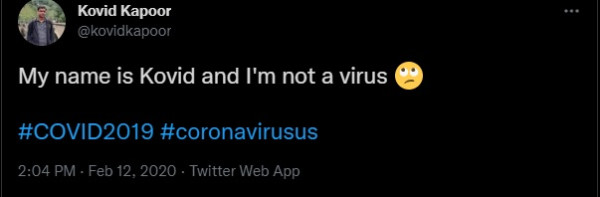 Viral! Curhatan Pria India Bernama Kovid yang Hidupnya Berubah Gegara Pandemi
