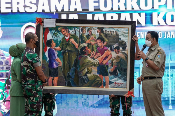 Lepas Sambut Pangdam Jaya, Anies: Selamat Berkolaborasi dengan Pemprov DKI