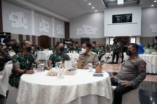 Lepas Sambut Pangdam Jaya, Anies: Selamat Berkolaborasi dengan Pemprov DKI