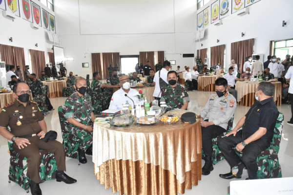 Pangdam XIII/Merdeka Apresiasi Nol Kasus COVID-19 di Gorontalo