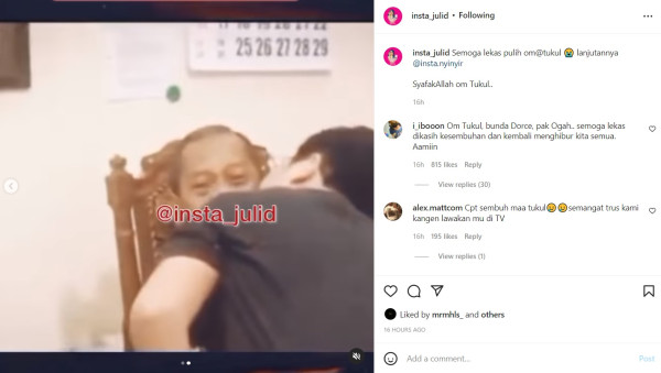 Kondisi Terkini Tukul Arwana Pasca Pendarahan Otak, Sudah Bisa Makan