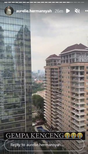 Kondisi Hamil Besar, Aurel Hermansyah Menangis Rasakan Jakarta Diguncang Gempa