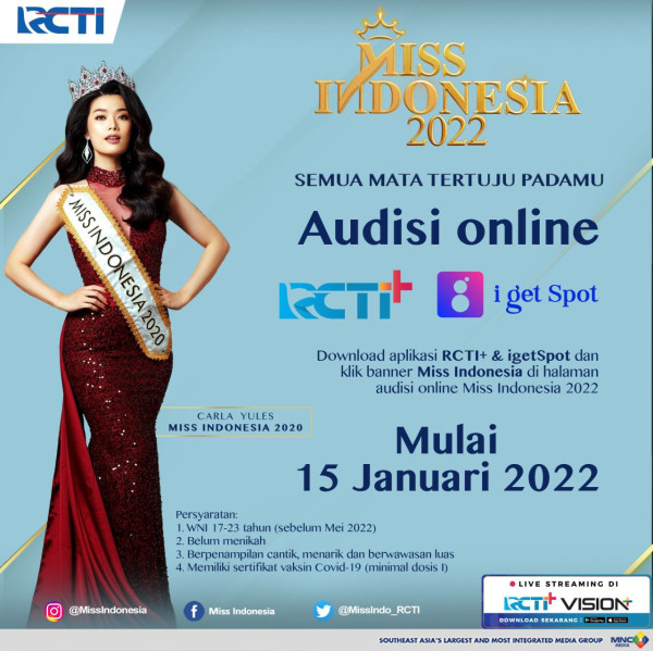 Ajang Miss Indonesia 2022 Kembali Digelar