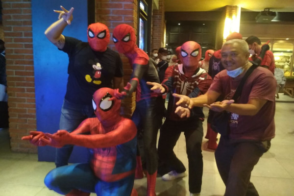 Serunya Nobar No Way Home Bareng Komunitas Pecinta Spider-Man