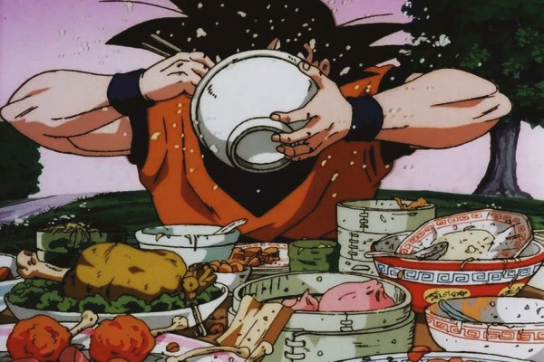 5 Karakter yang Paling Suka dan Banyak Makan di Anime