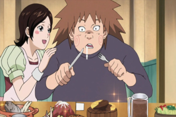 5 Karakter yang Paling Suka dan Banyak Makan di Anime