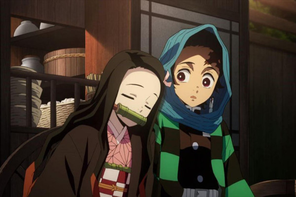 8 Fakta Nezuko di Kimetsu no Yaiba, Termasuk Bambu di Mulutnya