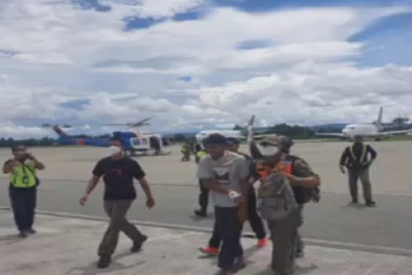 Penampakan Anggota Brimob yang Ditembak KKB di Kiwirok Papua