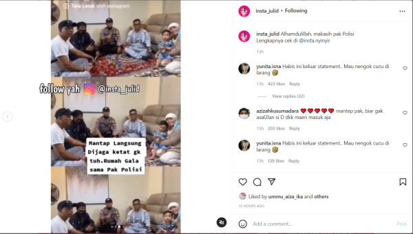 Rumah Faisal Dijaga Polisi Usai Didatangi Doddy Sudrajat