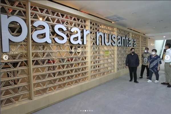 Pamer Foto di Gedung Sarinah, Erick Thohir Pastikan Renovasi Hampir Selesai