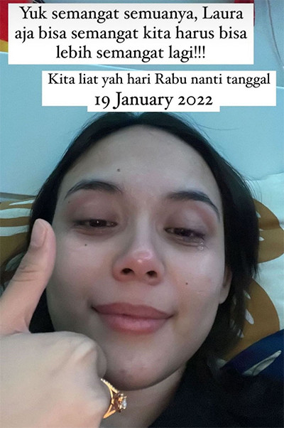 Gaga Muhammad Jelang Sidang Vonis Besok, Kakak Laura Anna Bersemangat: Kita Lihat Ya!