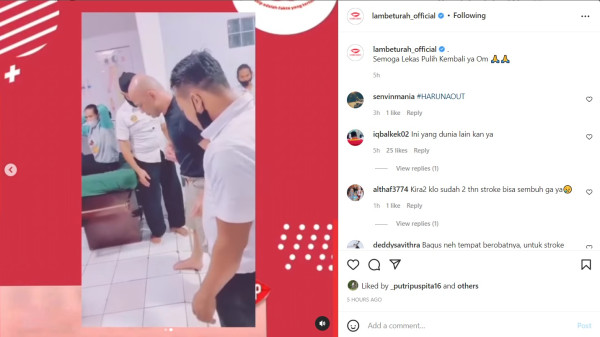 Harry Pantja Alami Stroke 3 Kali, Begini Kondisi Terkininya