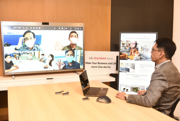 LG One:Quick Series, Solusi Rapat Jarak Jauh Mewah ala LG