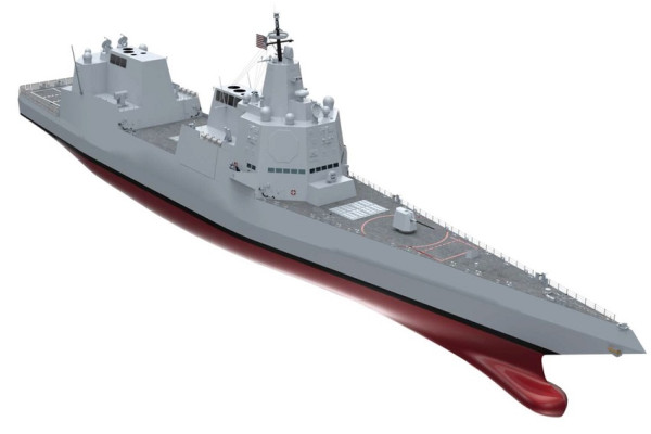Kapal Perang Futuristik AS Mirip Kapal China, Amerika Nyontek?