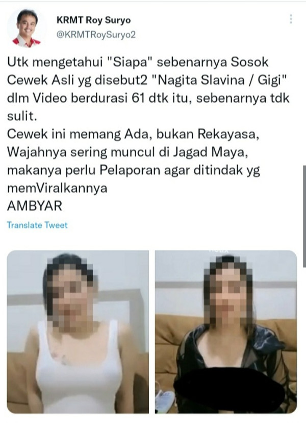 Miss Kay, Wanita di Video Syur Mirip Nagita Slavina Ternyata Bintang Film Dewasa