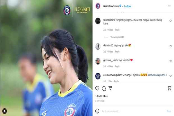 Shafira Ika Putri Dicoret dari Timnas Putri Indonesia, Netizen Malah Perang Komentar