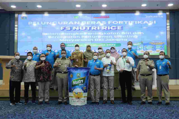 Hari Gizi Nasional, Anies Luncurkan Beras Sehat untuk Tekan Stunting