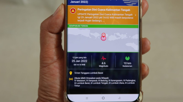 BMKG Gempa Hari Ini, Begini Cara Cek Gempa Lewat Aplikasi BMKG